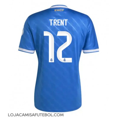 Camisa de Futebol Real Madrid Alexander-Arnold #12 Equipamento Alternativo 2025-26 Manga Curta Camisa de Futebol Real Madrid Alexander-Arnold #12 Equipamento Alternativo 2025-26 Manga Curta
